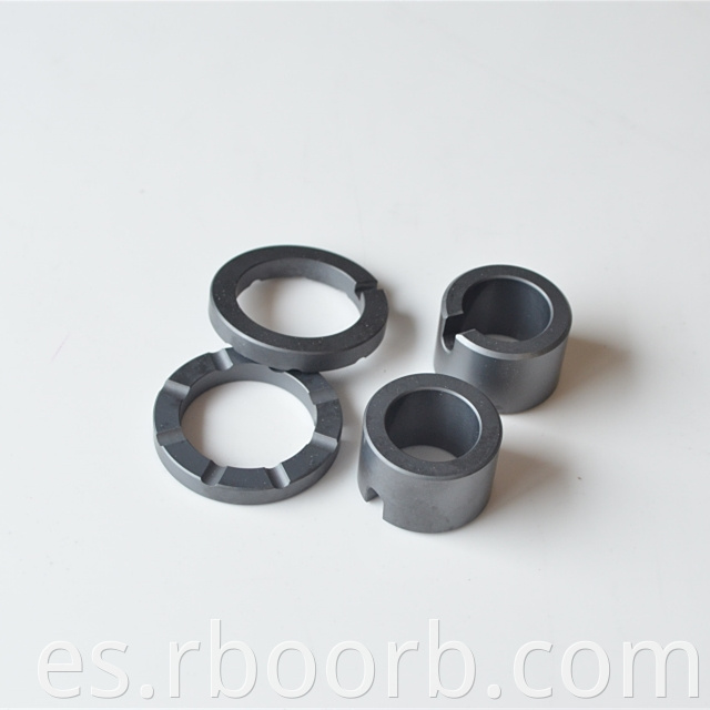 Mirror polish silicon carbide ceramic seal ring